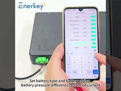 Enerkey バッテリー均衡器 2-24S 15A リチウムバッテリー用のインテリジェントアクティブバランサー
