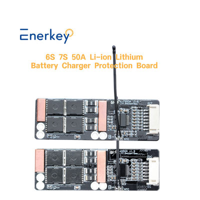 購入 エネルギー貯蔵 リチウム電池 BMS 6S 7S 50A 電動三輪電池 BMS 24V オンライン製造