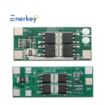 購入 Enerkey BMS 2S 20A 7.4V 8.4V リチウムイオンリポ電池 BMS 18650 電動バイク用の充電器保護板 オンライン製造