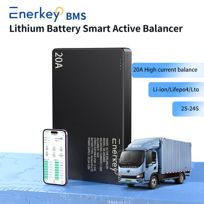 購入 Enerkey 1A-20A Smart Active Balancer for 12V 24V 36V 48V 60V 72V 3S 4S 7S 8S 13S 16S 20S 24S LiFePo4 Li-ion オンライン製造