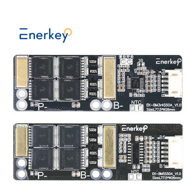 Enerkey 3s 4s 5s 50A BMS 14.4V 14.8V リチウム/リチウム/リチウムポリマー 12V 12.8V バッテリーパック