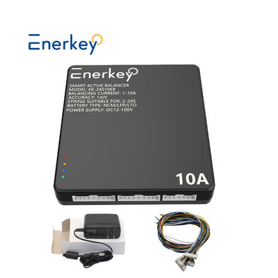 10W 電源消費 ブラック スマート アクティブ バランサー 8A 4S 8S 16S 17S 24S スマート BMS パワー ツール