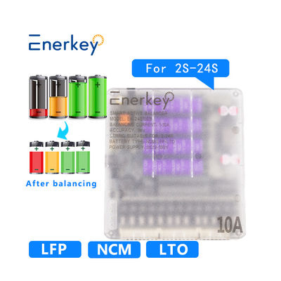 Enerkey 10a LTO バランサー リチウムイオン Lifepo4 4S 8S 16S 24S バッテリー用のスマートアクティブエクアライザー