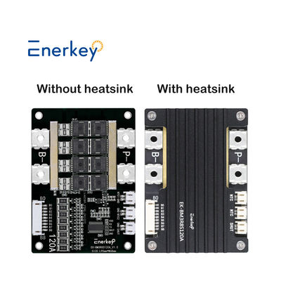 Enerkey 120A 連続放電 4S BMS 太陽光路灯用のリチウム電池保護板